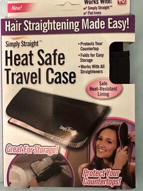 Simply Straight Heat Safe Travel Case